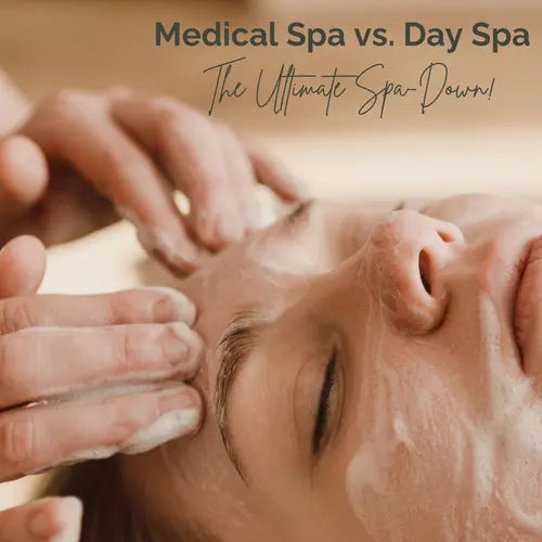 a person receiving a facial spa